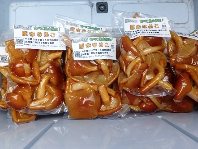 希少・極上原木ナメコ(氷見里山特産品)